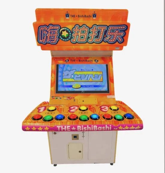 Bishi Bashi arcade machine by BounceParkSG