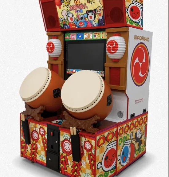 Taiko drum arcade machine by BounceParkSG