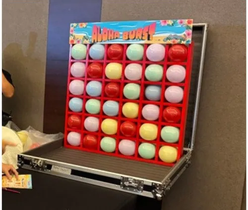 Aloha Burst carnival game by BounceParkSG