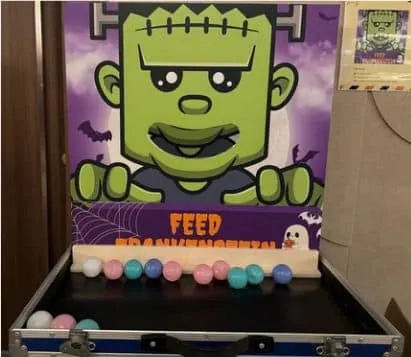 Feed Frankenstein carnival game by BounceParkSG