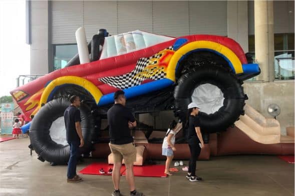 Rally Car Bouncy