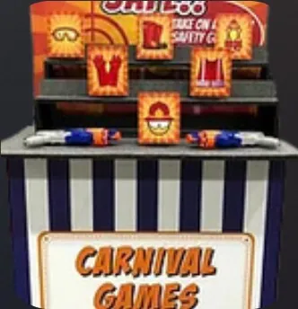 Shoot the Target carnival game by BounceParkSG