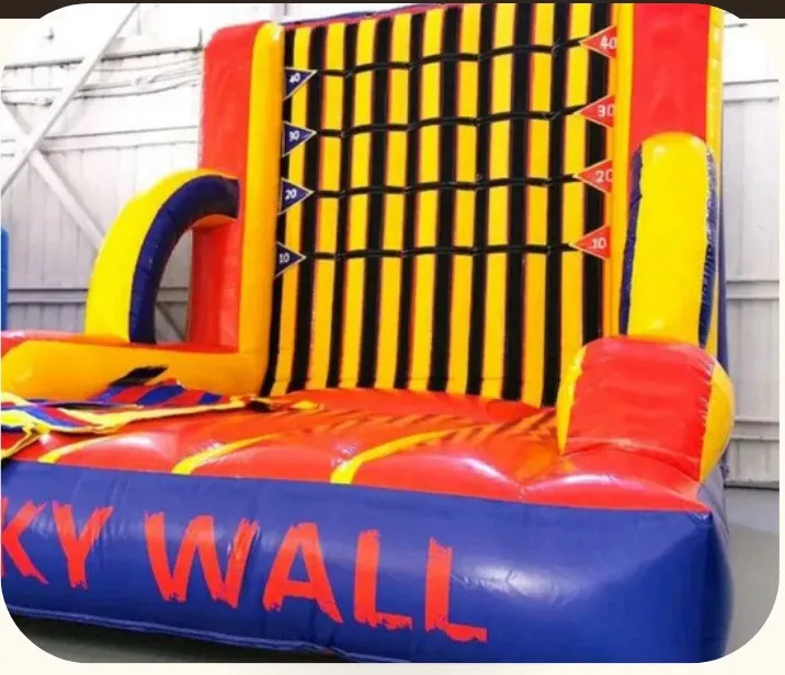 Sticky Wall carnival game by BounceParkSG