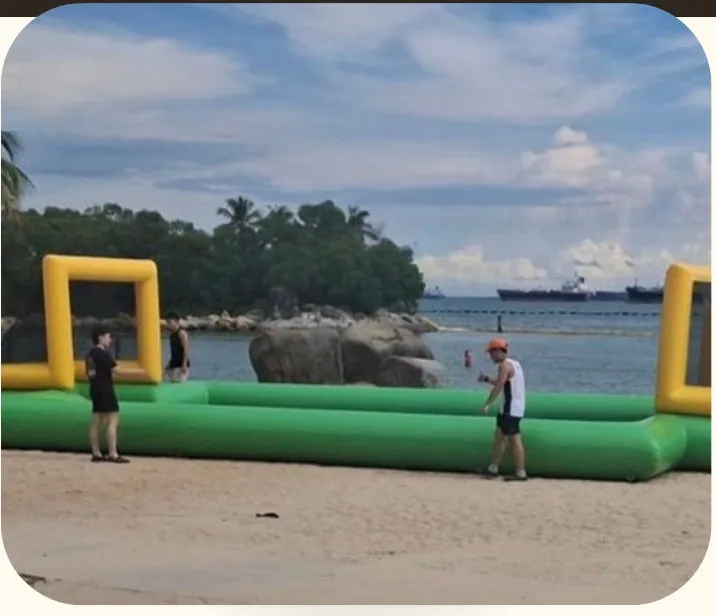 Water Soccer carnival game by BounceParkSG