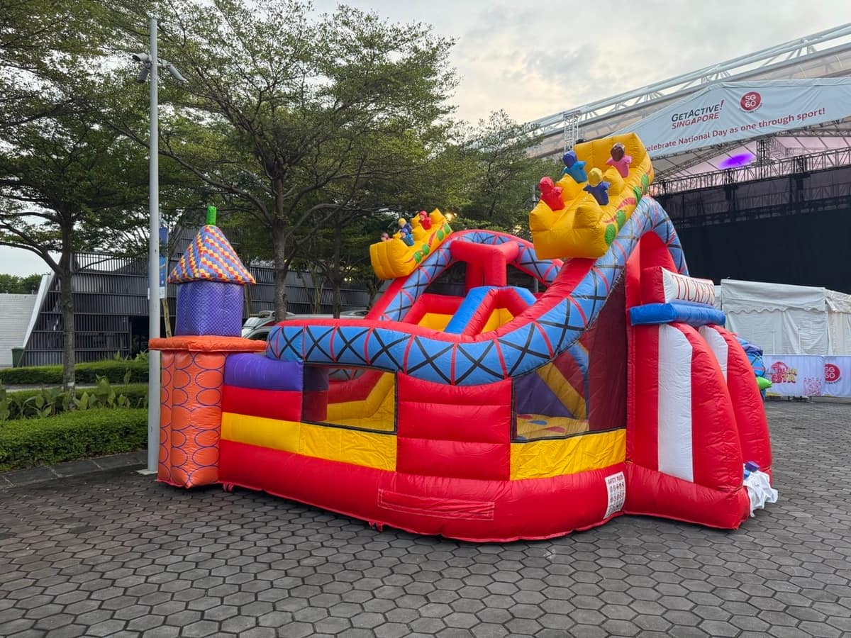 Bespoke carnival bouncy castle