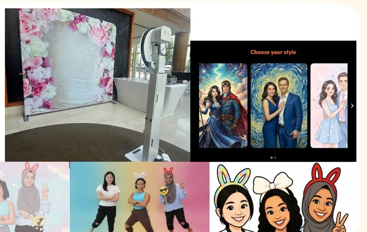 AI Cartoon Photobooth