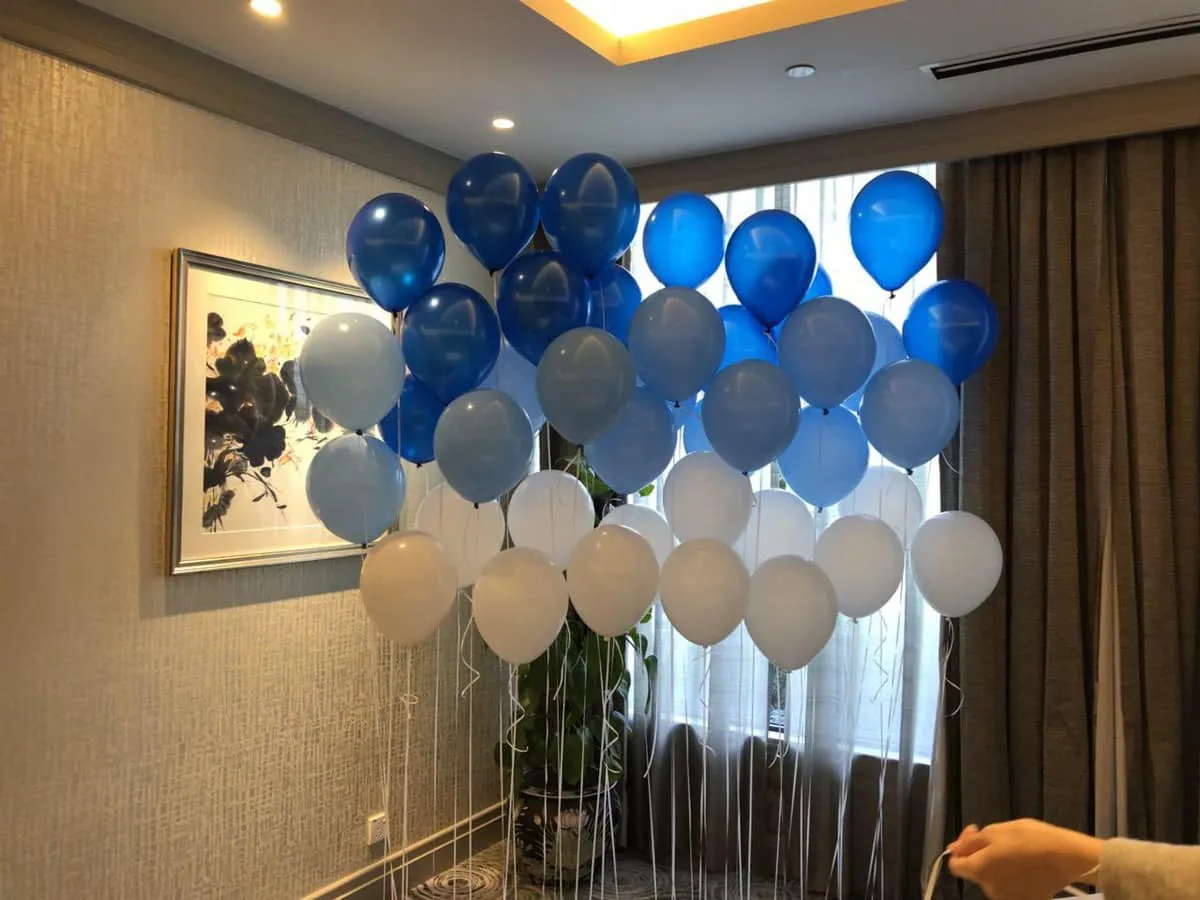 Balloon backdrop by BounceParkSG