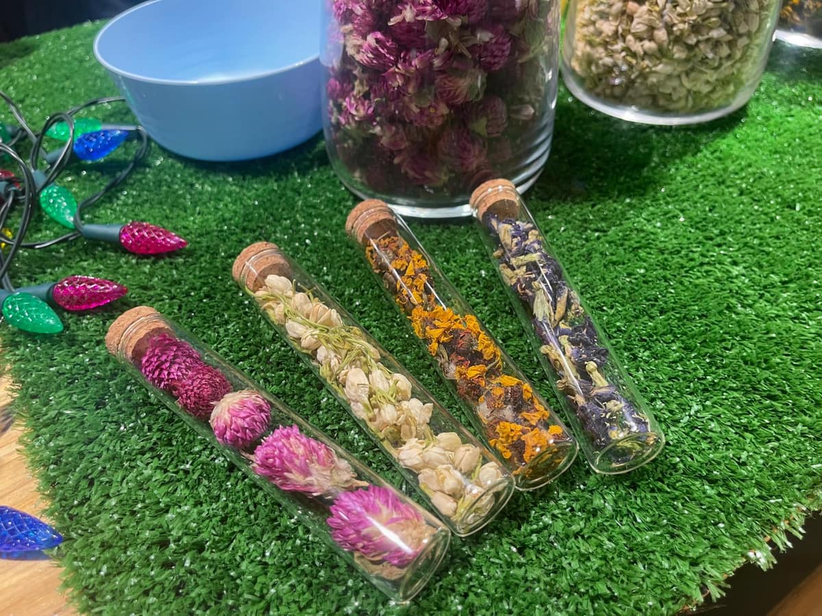 Flower Tea Art