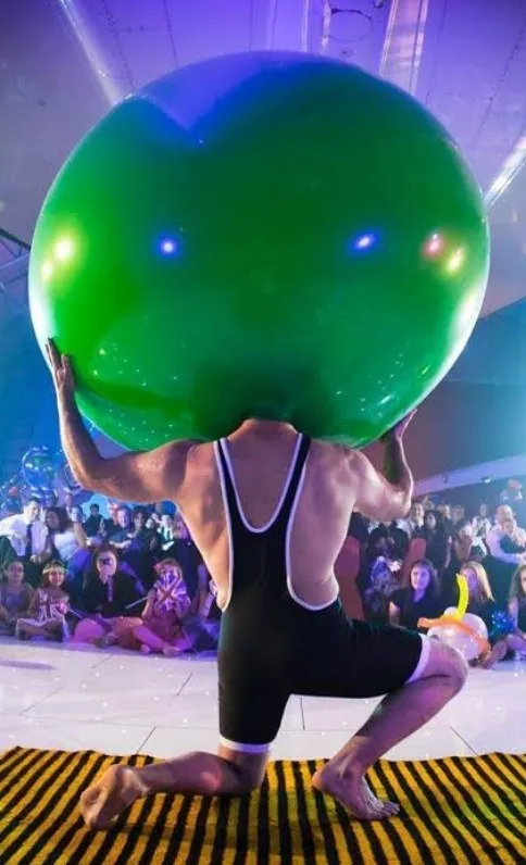 Man in Balloon Show